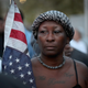 Demonstrators protest the acquittal of former St. Louis Police Officer Jason Stockley on Sept. 17, 2017, in St. Louis. Stockley had been charged with first-degree murder following the 2011 on-duty shooting of Anthony Lamar Smith. (Scott Olson/Getty Images)
